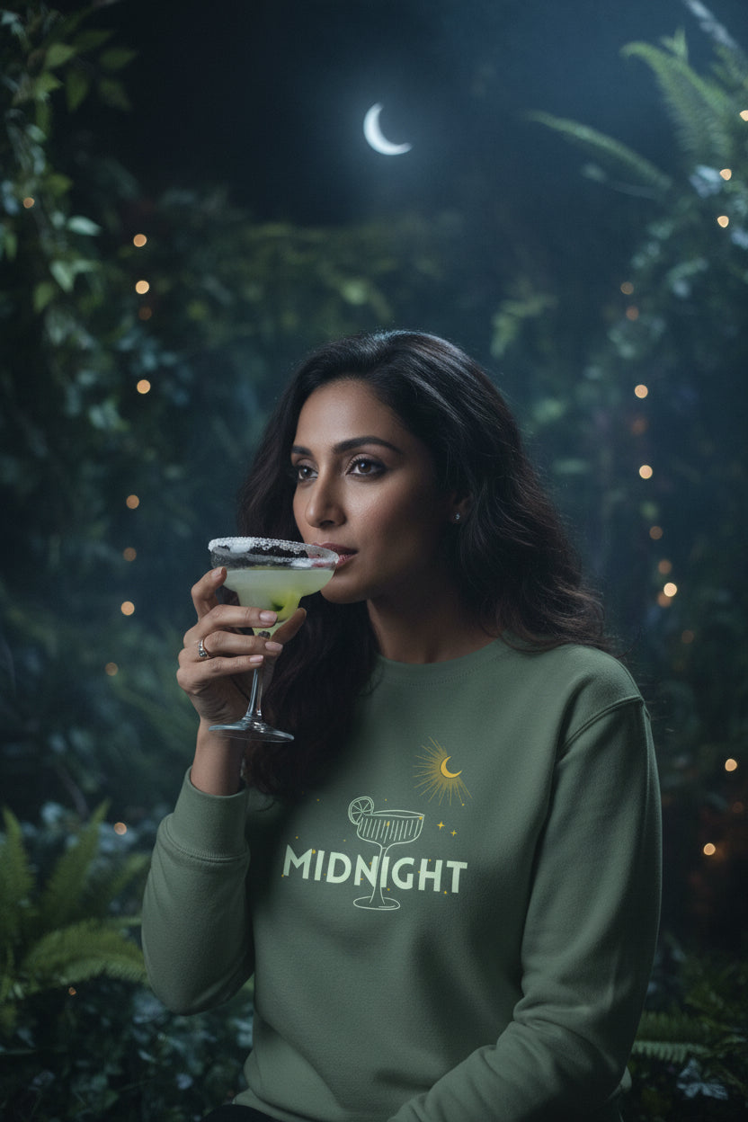 Midnight Margaritas Unisex Garment-dyed Sweatshirt | Comfort Colors