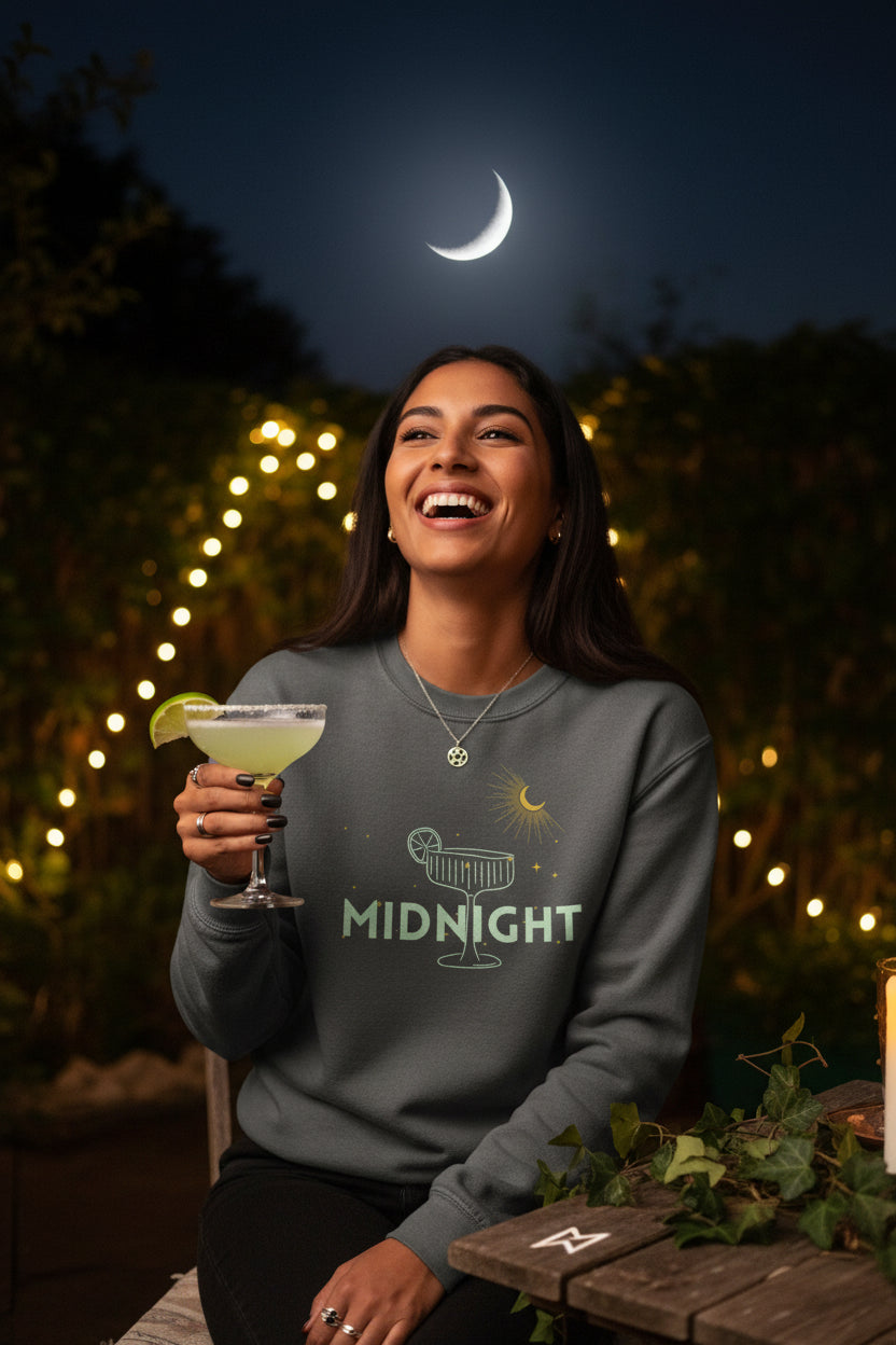 Midnight Margaritas Unisex Garment-dyed Sweatshirt | Comfort Colors