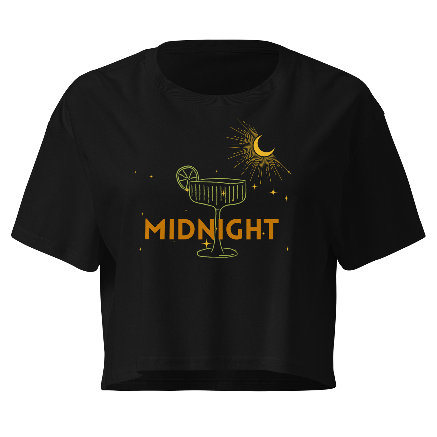 Midnight Margaritas Women’s crop top - Sage & Persimmon